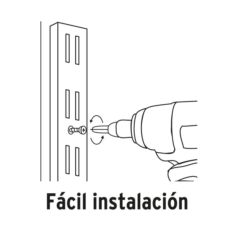 Cremallera-doble-blanca-para-mensulas-planas-1.5m