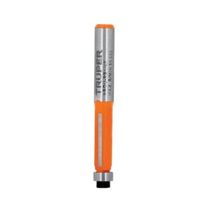 Broca para router, corte recto, 1/4" con balero - TRUPER