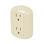 Contacto-de-sobreponer-duplex-2-polos--tierra-ABS