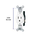 Contacto-sencillo-2-polos-3-hilos-Standard-blanco
