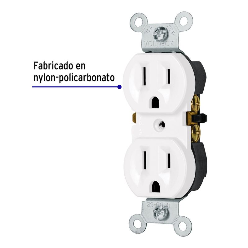 Contacto-duplex-2-polos-3-hilos-Standard-blanco