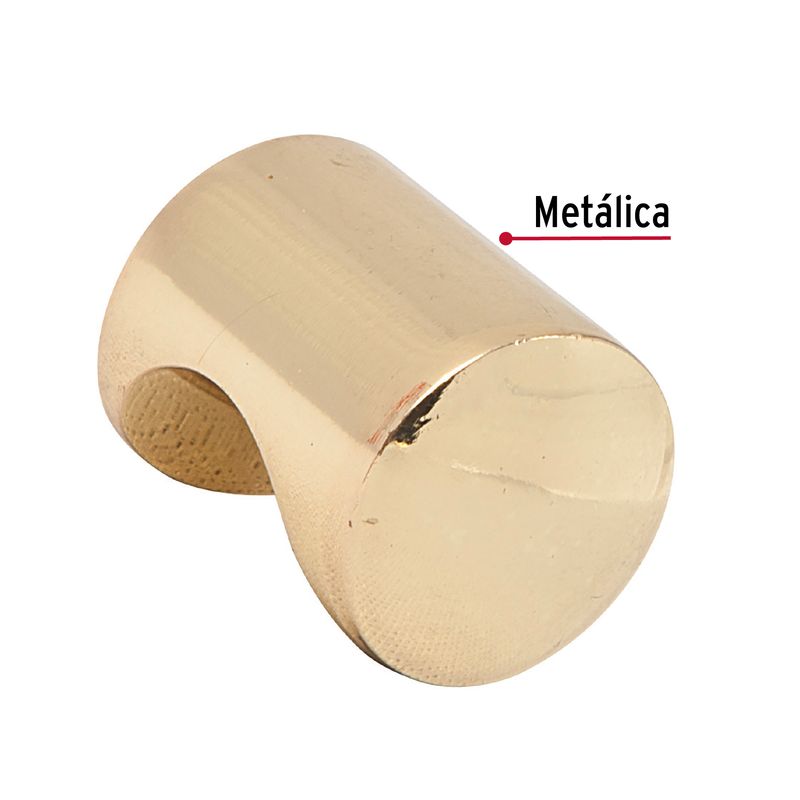 Boton-metalico-con-acabado-en-laton-brillante-estilo--Cilindro-