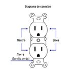 Contacto-duplex-2-polos-3-hilos-Standard-blanco