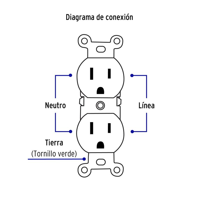 Contacto-duplex-2-polos-3-hilos-Standard-blanco