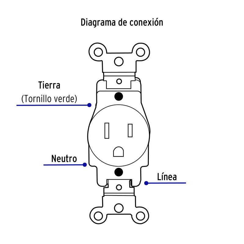 Contacto-sencillo-2-polos-3-hilos-Standard-blanco