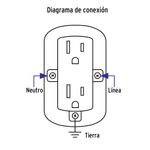 Contacto-de-sobreponer-duplex-2-polos--tierra-ABS