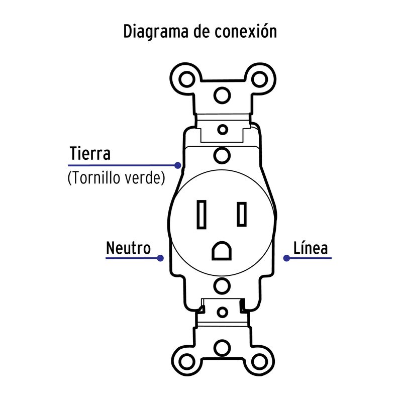 Contacto-sencillo-2-polos-3-hilos-Standard-marfil