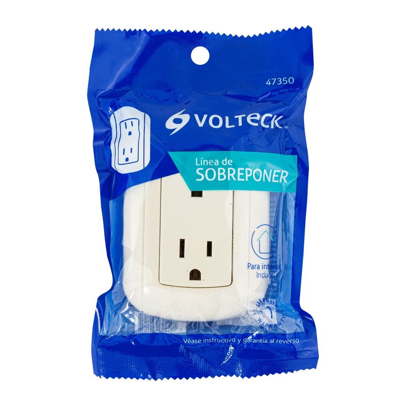 Contacto-de-sobreponer-duplex-2-polos--tierra-ABS