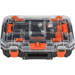 Kit Taladro inalámbrico MATRIX 6 en 1 de 20V con cabezal intercambiable y velocidad variable. - BLACK + DECKER