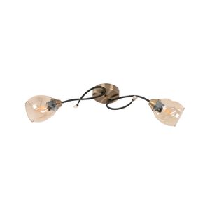 Lampara D/Techo Brc.Ant. 2L E27 40W - IKE LITE