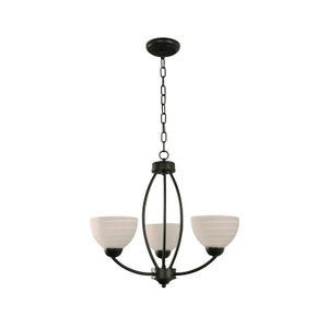 Lampara Techo E27 3L 60W Matt Black - IKE LITE