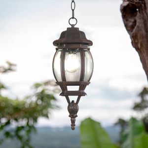 Farol Colgante Gr/Oxido 1L60W120Ve27 2824-9 - IKE LITE