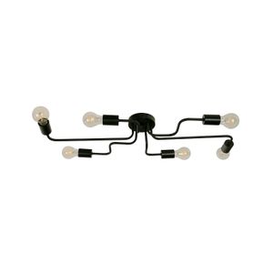 Lampara De Techo Ngr 6L E27 40W - IKE LITE