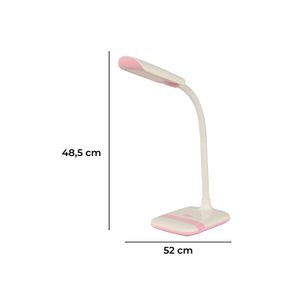 Lampara D/Escritorio Led 3W Acab. Rosa - IKE LITE