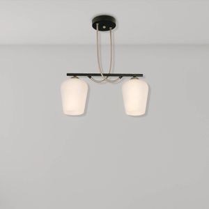 Lampara Techo E27 2L 60W Niq Aren Ng Mat - IKE LITE