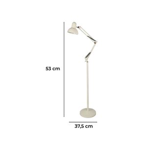 Lampara D/Pie Blan Exte.1L40We27 5243-11 - IKE LITE