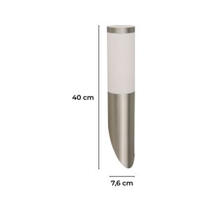 Lampara P/Exterior Satin Inc.1L60We27 7695-41 - IKE LITE