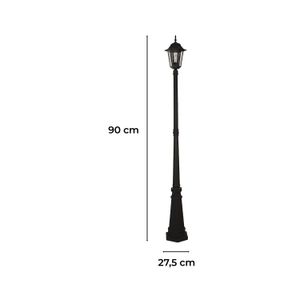 Farol D/Pie Negro 1L100We27 2361-2 - IKE LITE