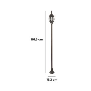 Farol D/Pie Oxido 1L100We27 2891-9 - IKE LITE