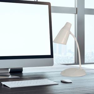 Lampara D/Escritorio Led Acab. Blanco - IKE LITE