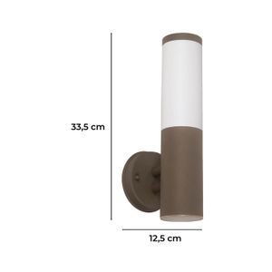 Lampara P/Exterior Conica Choco.1L60We27 - IKE LITE