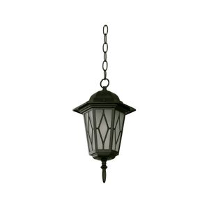 Farol Colgante 1Le27 Negro 19814-2 - IKE LITE