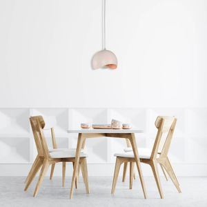 Lampara Colgante Bl E27 1 L 60W - IKE LITE