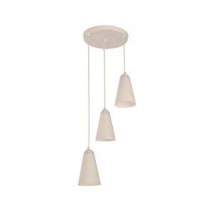 Lampara Colgante E27 3 L 60W Wt-Wt - IKE LITE