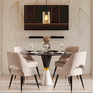 Lampara Colgante E27 1 L 60W Bk-Br - IKE LITE