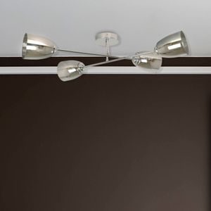 Lampara Techo E27 4L 60W Cr - IKE LITE