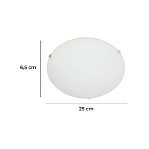 Plafon Redo Twin Pack E27 1L(N/B) Cromo - IKE LITE