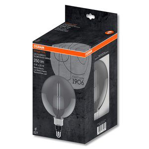 Foco LED Filamento Globe de 5W de 4000K Negro de 250 lm. - LEDVANCE
