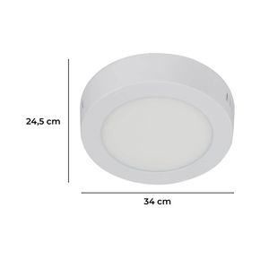 Panel Led Red Sobr Bl 6W 6000K 85-277V - GENERAL LIGHTING