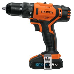 Taladro inalámbrico de 1/2 y 20V para uso profesional - TRUPER