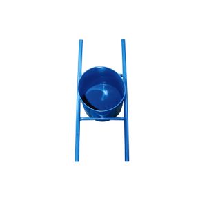 Parihuela redonda de 33 x 35 cm con estructura de tol de 0.90 mm de espesor. - CONCRETERAS GRANIZO