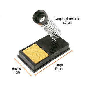 Sopporte metálico para cautín - TRUPER