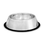 Plato-para-perro-metalico-de-26-cm-de-diametro-grande.-Incluye-un-anillo-de-caucho-antideslizante.