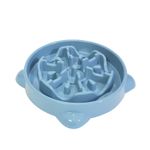Plato-alimenta-lento-para-perro-color-azul.