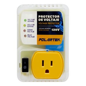 Protector de voltaje de una toma, 120V. - POLARTEK