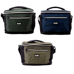 Bolso térmico de 4 servicios con 8 lts de capacidad interna + Agarradera. - WALK SAFARI
