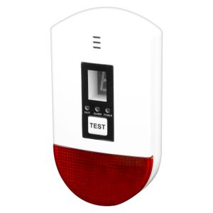 Detector de gas GLP con luz guía y alarma sonora de 85 dB (Decibelio). - K PRO