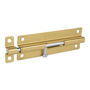 Picaporte latonado de 6" - HERMEX
