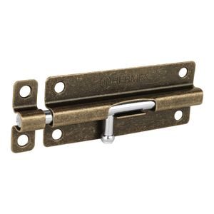 Picaporte latonado antiguo de 5" - HERMEX
