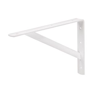 Pie de amigo reforzado con barra, blanco de 8" x 12" - HERMEX