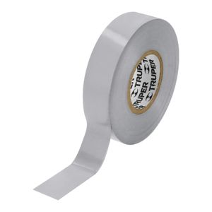 Taipe eléctrico de 18m x 19mm, gris. - TRUPER