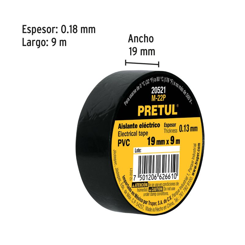 Cinta-de-aislar-de-9-m-x-19-mm-negra