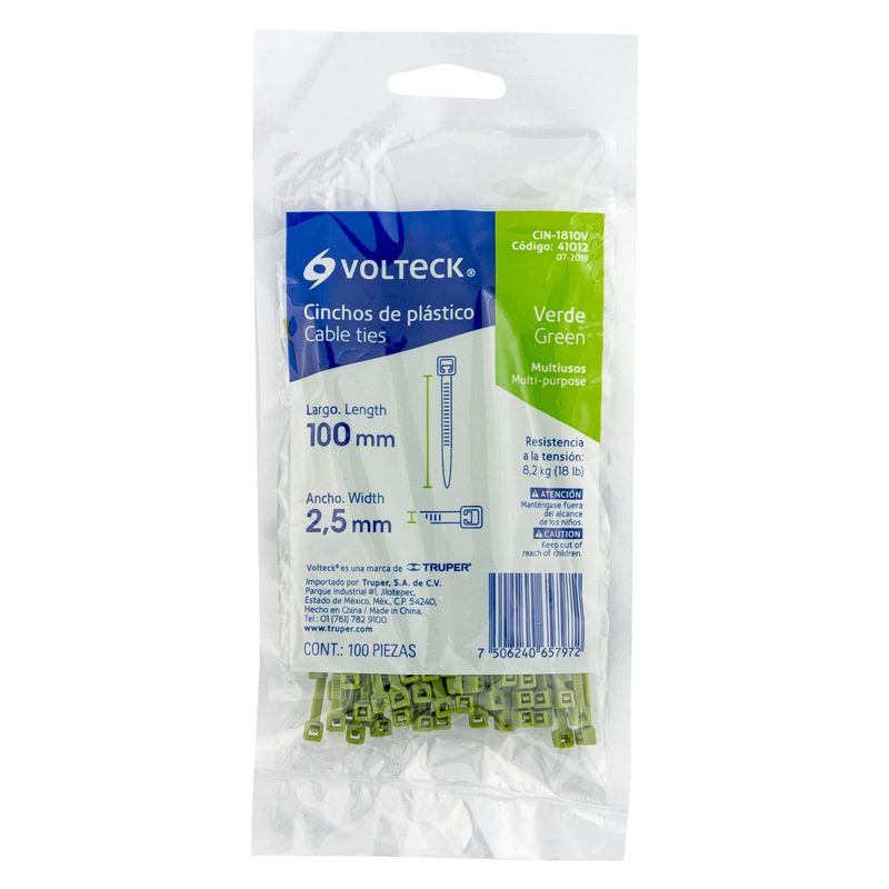 Bolsa-con-100-amarracables-verdes-de-4--x-25mm