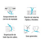 Bolsa-con-100-amarracables-azules-de-4--x-25mm