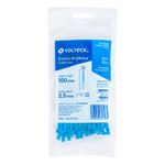 Bolsa-con-100-amarracables-azules-de-4--x-25mm