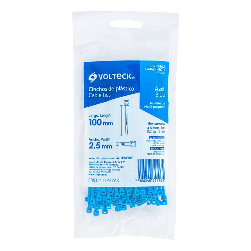 Bolsa-con-100-amarracables-azules-de-4--x-25mm